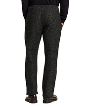 High Pile Bouclé Jogger Pant in Black Grey
