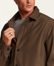 Performance Canvas Jacket in Dark Olive