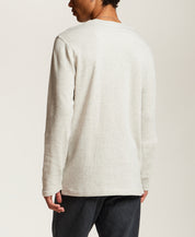 Classic Thermal Henley in Oatmeal