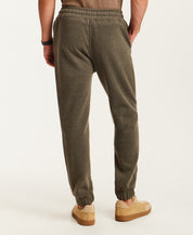 Pebble Fleece Jogger in Forest Night
