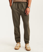 Pebble Fleece Jogger in Forest Night