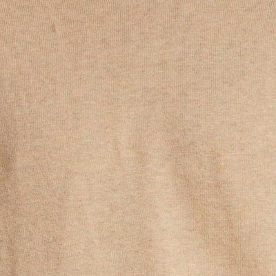 Cotton-Cashmere Raglan Sweater in Bone Heather