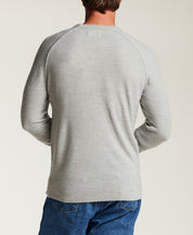 Soft Knit Crewneck Sweater in Ultimate Grey