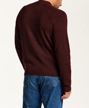 The Bouclé Rollneck Sweater in Chipotle