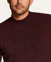 The Bouclé Rollneck Sweater in Chipotle