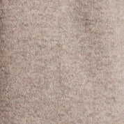FUZZY 1/4 ZIP SWEATER in TAUPE (F2640788WV)