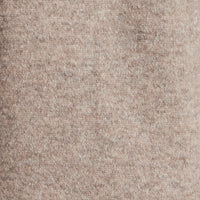 FUZZY 1/4 ZIP SWEATER in TAUPE (F2640788WV)