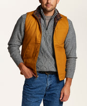 Trellis Quarter-Zip Sweater in Steel