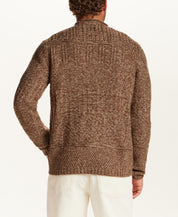 CHUNKY ROLLNECK CREW in TOBACCO (F2640891WV)
