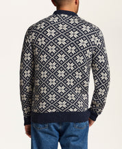 Donegal Fair Isle Crewneck Sweater