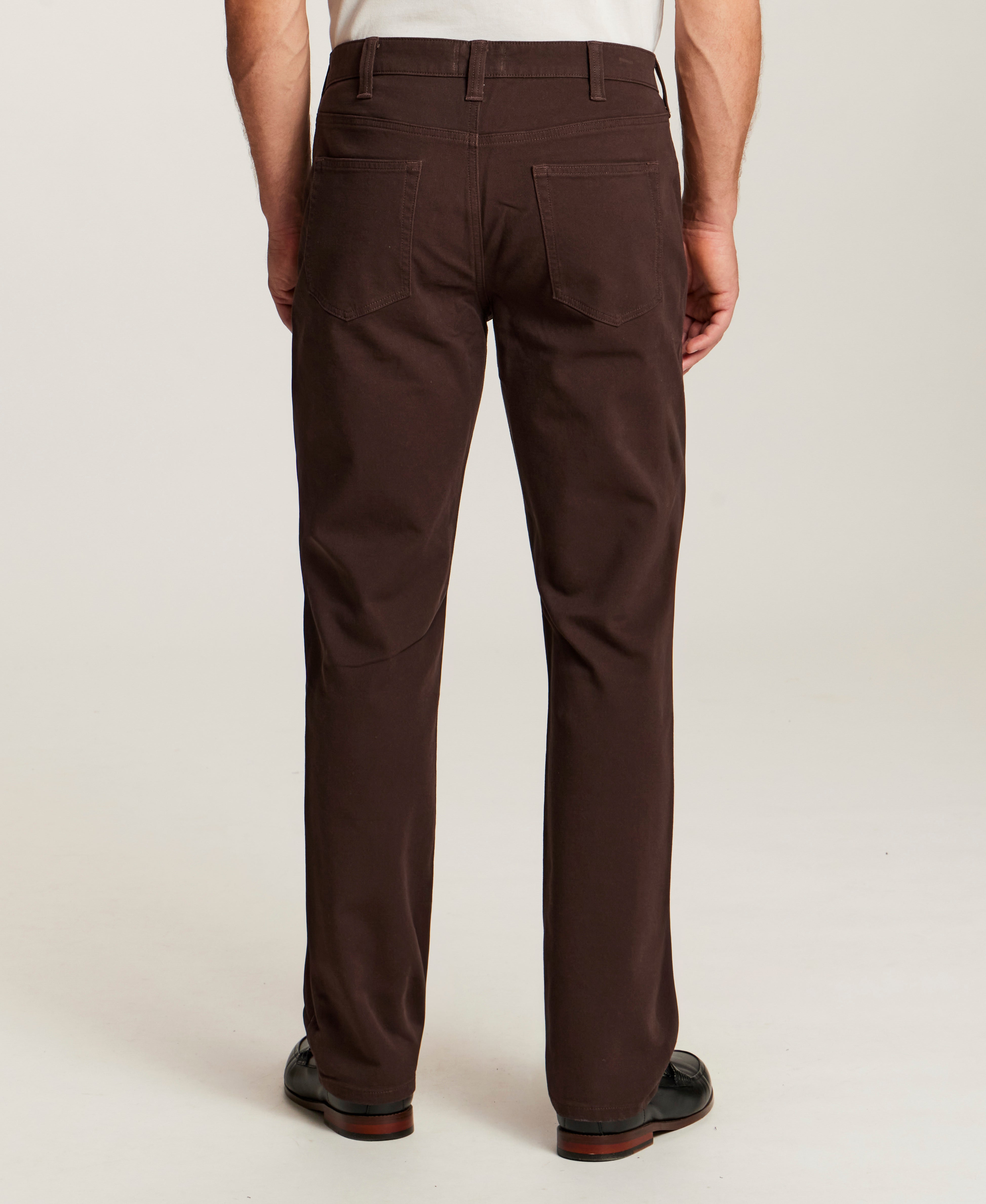 Moleskin Five-Pocket Pants in Brown