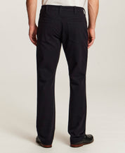 Moleskin Five-Pocket Pants in Black