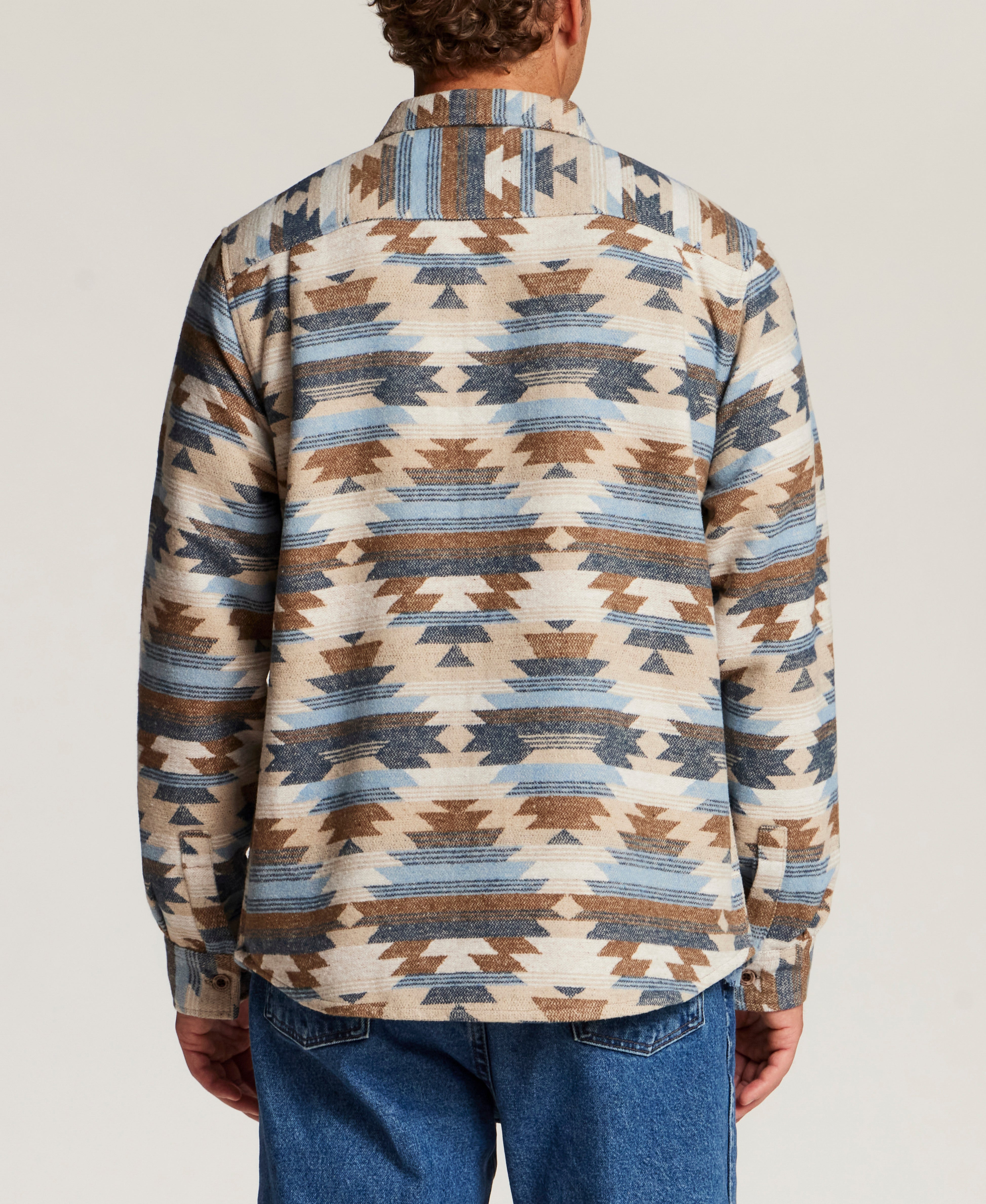The Mesa Shirt Jacket in Tan
