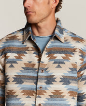 The Mesa Shirt Jacket in Tan