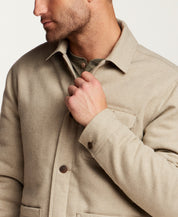 The Workshop Jacket in Abbey Stone