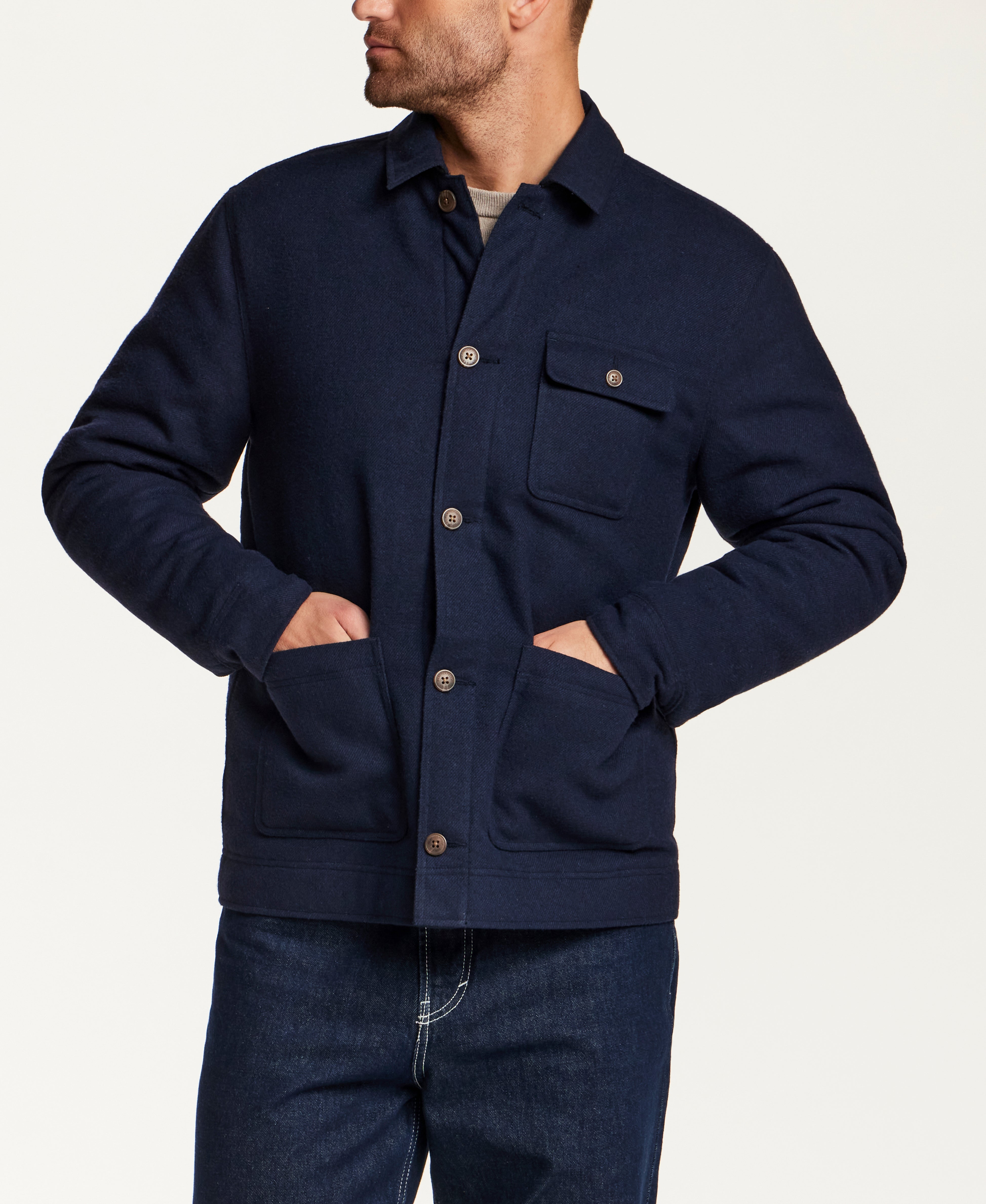 The Workshop Jacket in Pageant Blue