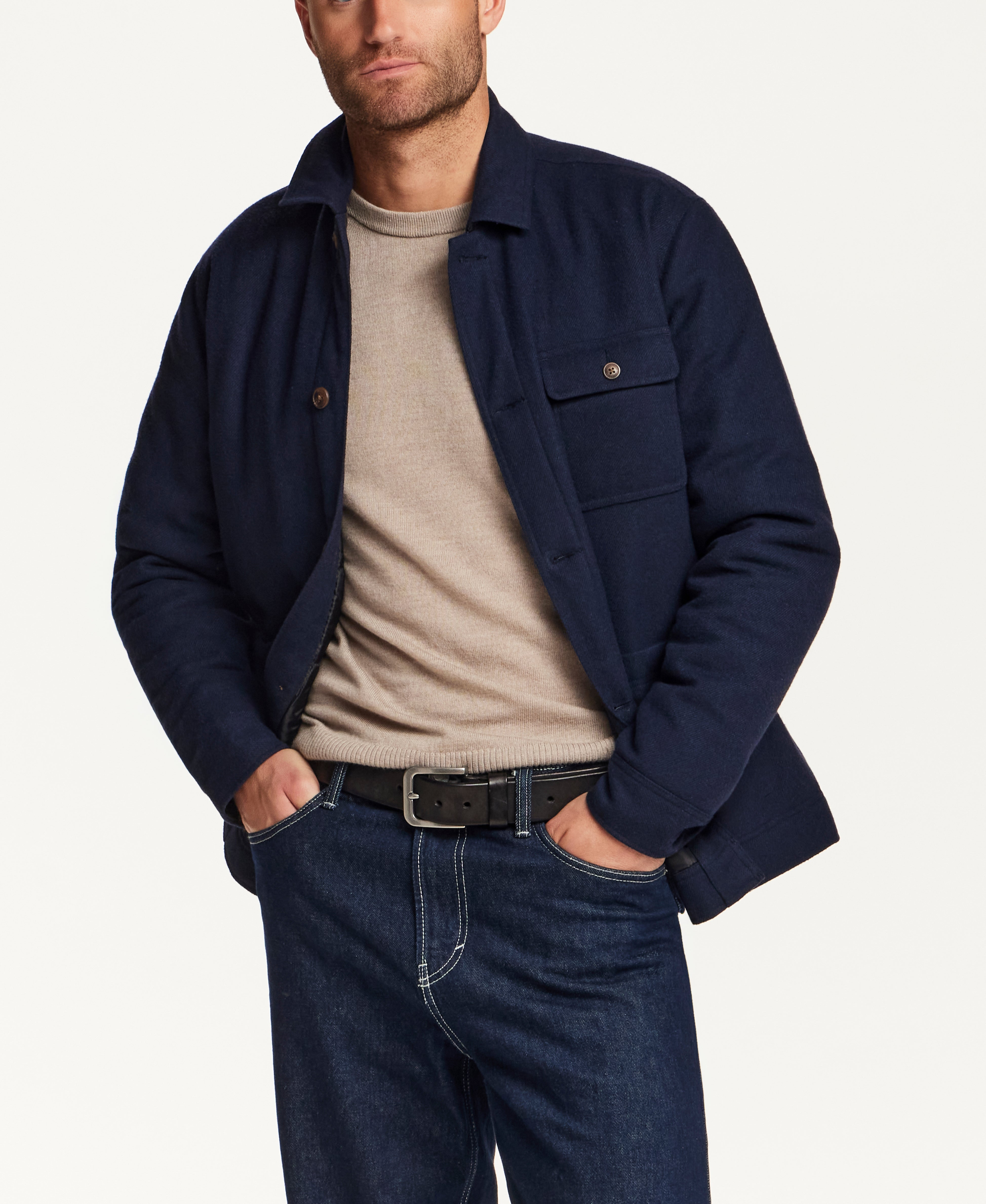 The Workshop Jacket in Pageant Blue