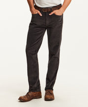 SUPERFINE CORD PANTS in FORGED IRON (F2670641WV)