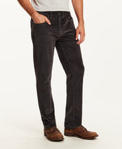 SUPERFINE CORD PANTS in FORGED IRON (F2670641WV)