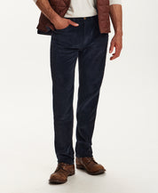 SUPERFINE CORD PANTS in MIDNIGHT NAVY (F2670641WV)