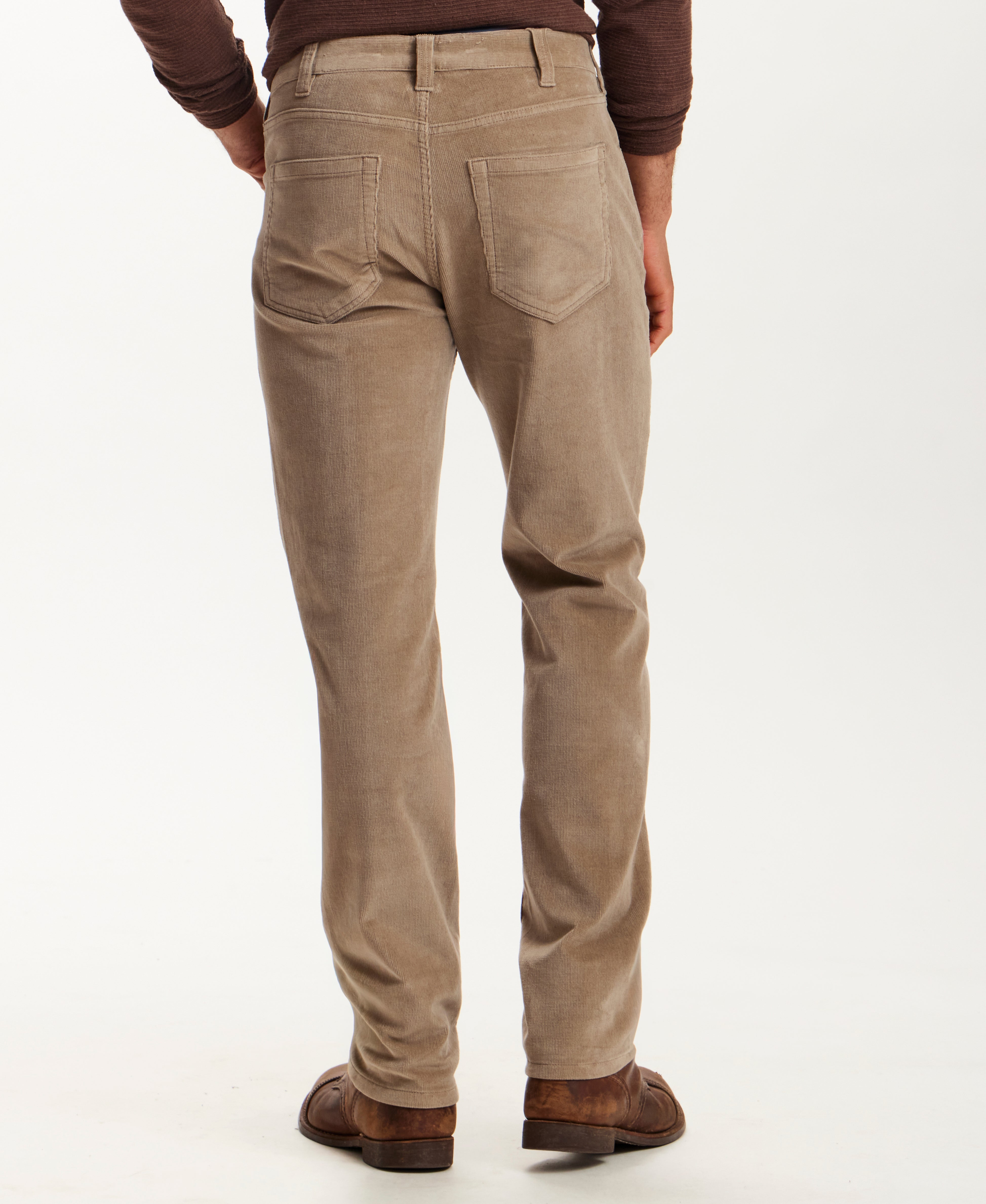 SUPERFINE CORD PANTS in STONE (F2670641WV)