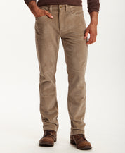 SUPERFINE CORD PANTS in STONE (F2670641WV)