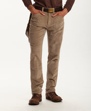 SUPERFINE CORD PANTS in STONE (F2670641WV)