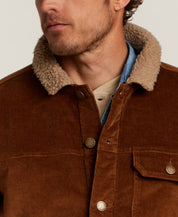 The Cord Rancher Jacket in Spanish Brown