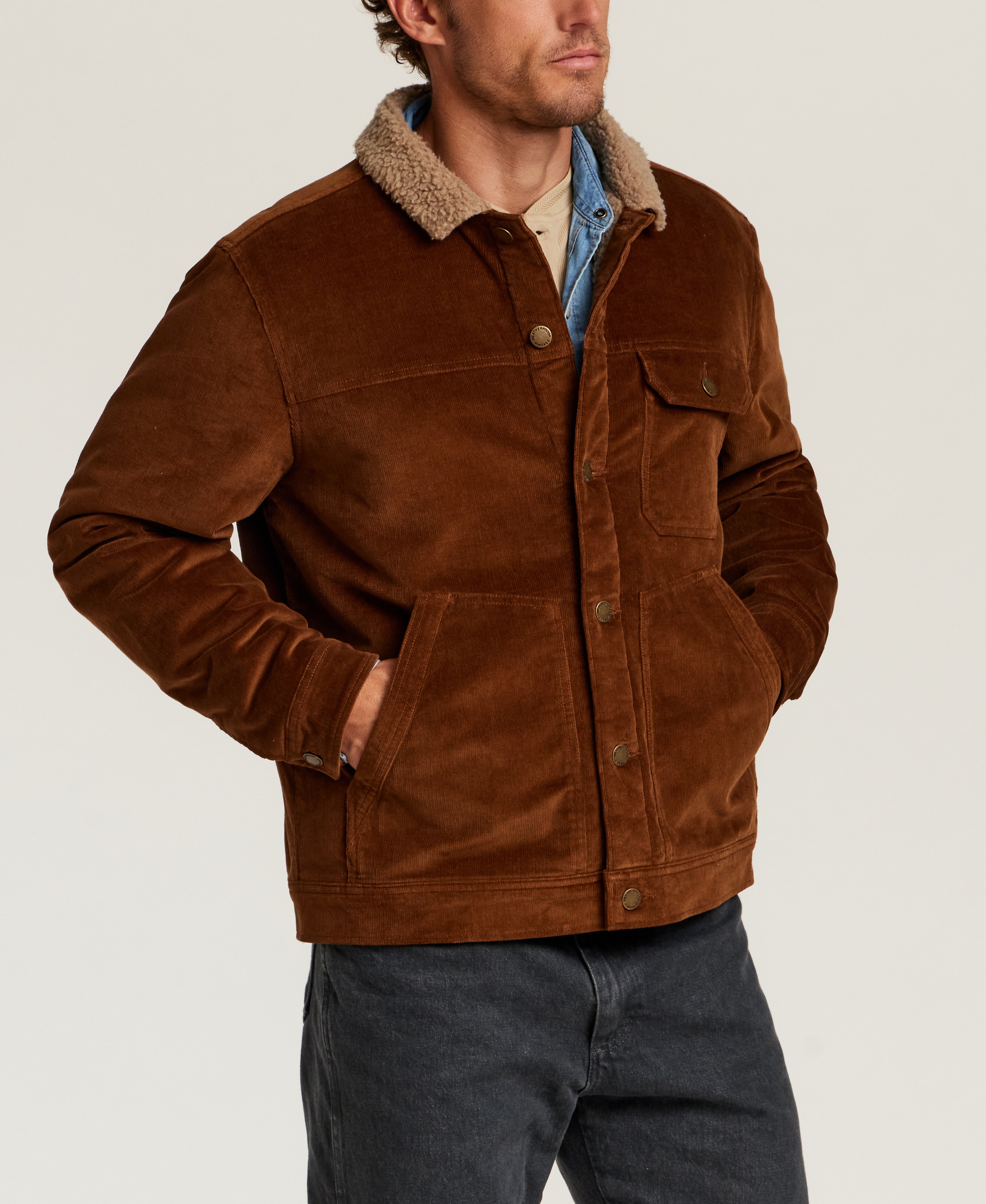 The Cord Rancher Jacket in Spanish Brown