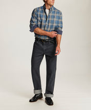 The Everyday Flannel in Blue Ashes