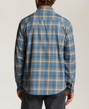 The Everyday Flannel in Blue Ashes