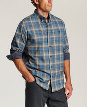 The Everyday Flannel in Blue Ashes