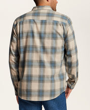 The Everyday Flannel in Blue Stone