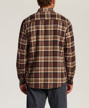 The Everyday Flannel in Brown Willow