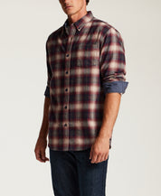 The Everyday Flannel in Fig Port