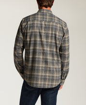 The Everyday Flannel in Gunmetal