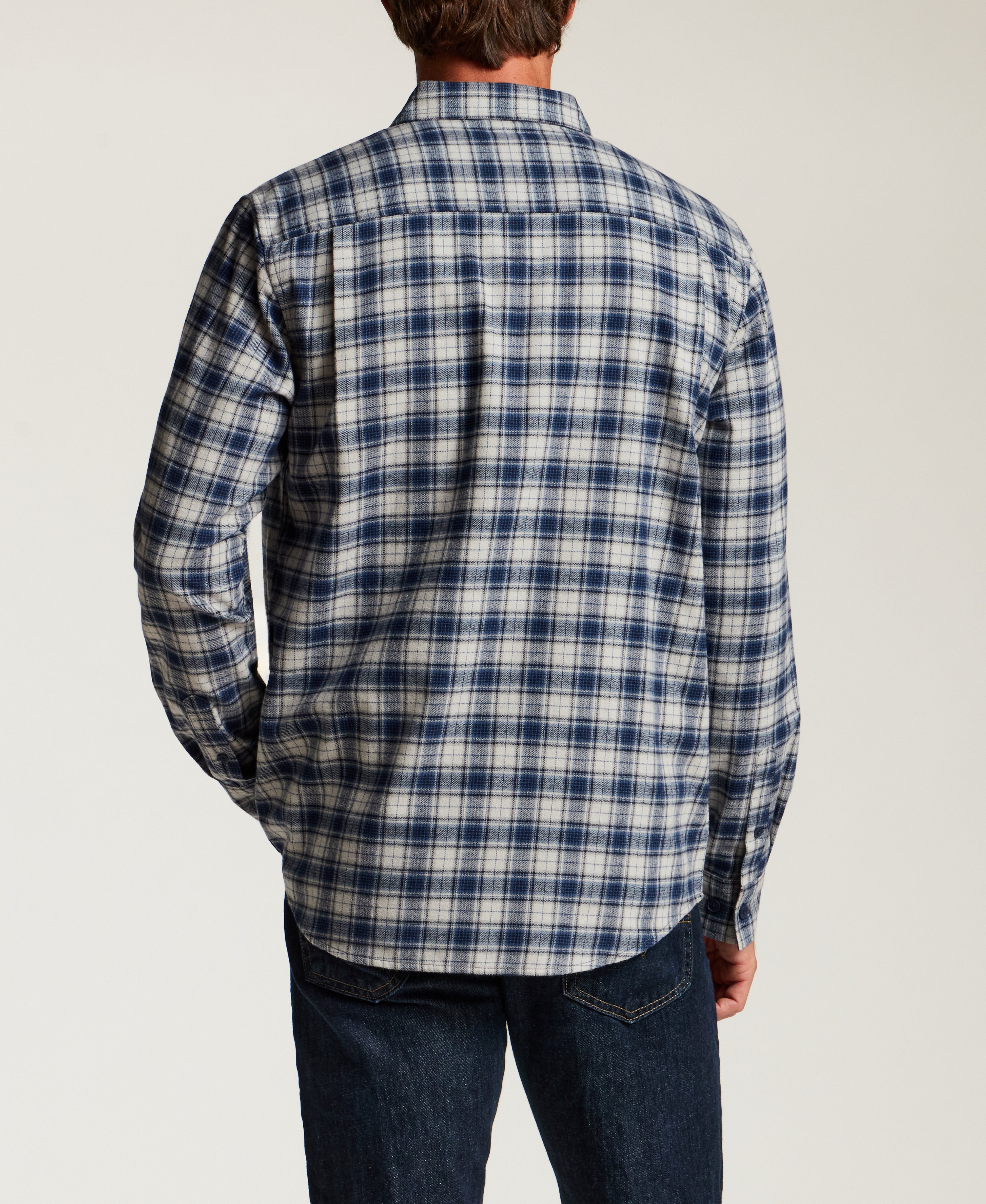 The Everyday Flannel in Vintage Indigo