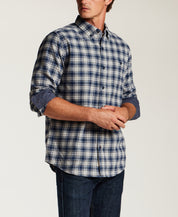 The Everyday Flannel in Vintage Indigo