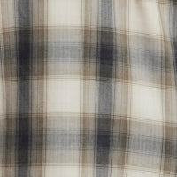 L/S BURNOUT FLANNEL in SMOKED PEARL (F2685762WV)
