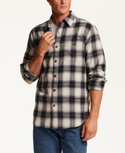 WAFFLE FLANNEL in SILVER LINING (F2685991WV)