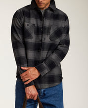Lumberjack Plaid Shirt Jacket in Phantom