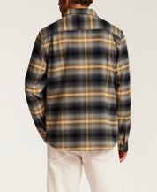 Lumberjack Plaid Shirt Jacket in Poppy Seed