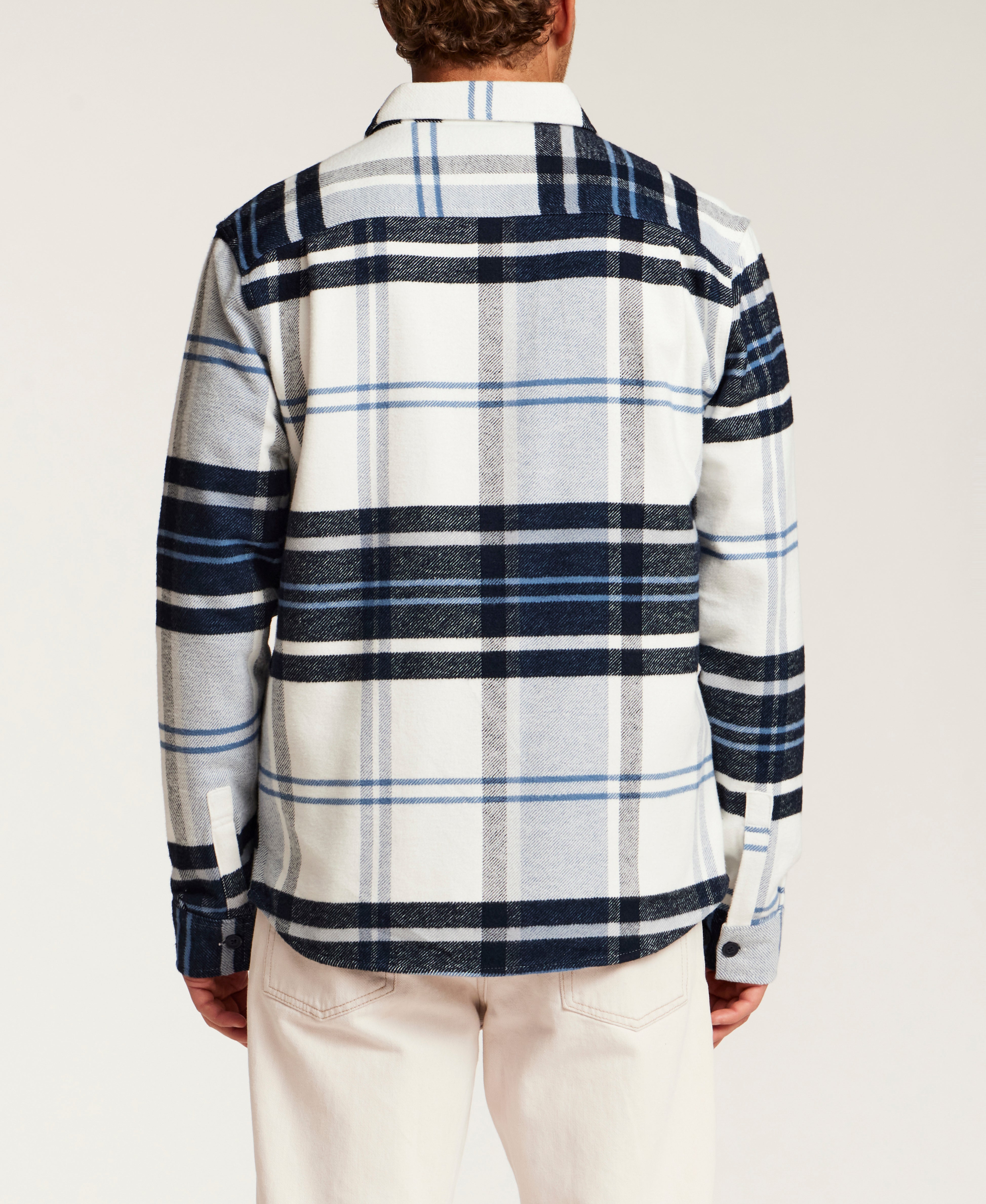 Lumberjack Plaid Shirt Jacket in Spring Lake