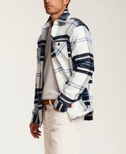 Lumberjack Plaid Shirt Jacket in Spring Lake