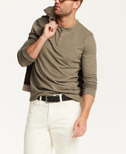 The Signature Henley in Olive