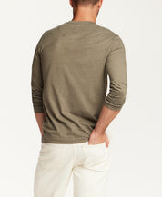 The Signature Henley in Olive