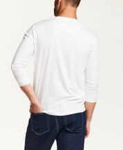 The Signature Henley in White