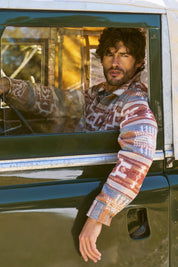 Southwest Unlined Shirt Jacket in Rust