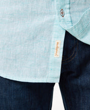 Short Sleeve Linen Cotton in Mint