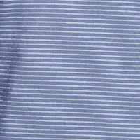 LONG SLEEVE STRIPE CREW IN VINTAGE INDIGO | Crafted Knits | Weatherproof Vintage
